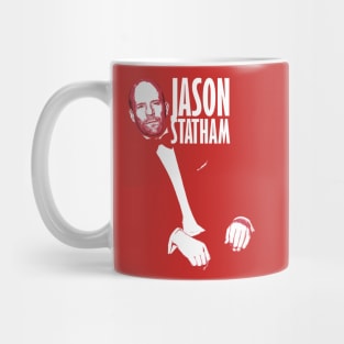 jason statham fan works graphic design and drawing by ironpalette Mug